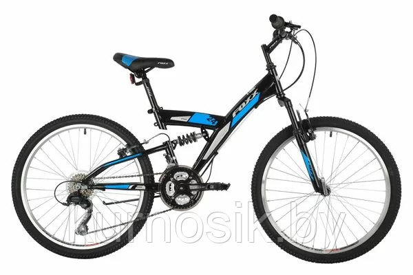 Горный велосипед Foxx Attack 24" черный 2022