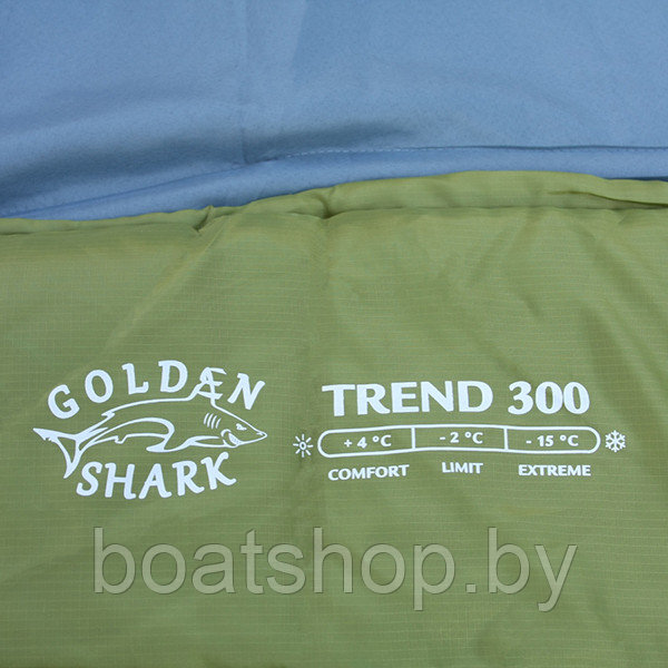 Спальный мешок GOLDEN SHARK Trend 300, 230x82см левая молния - фото 5 - id-p178034290