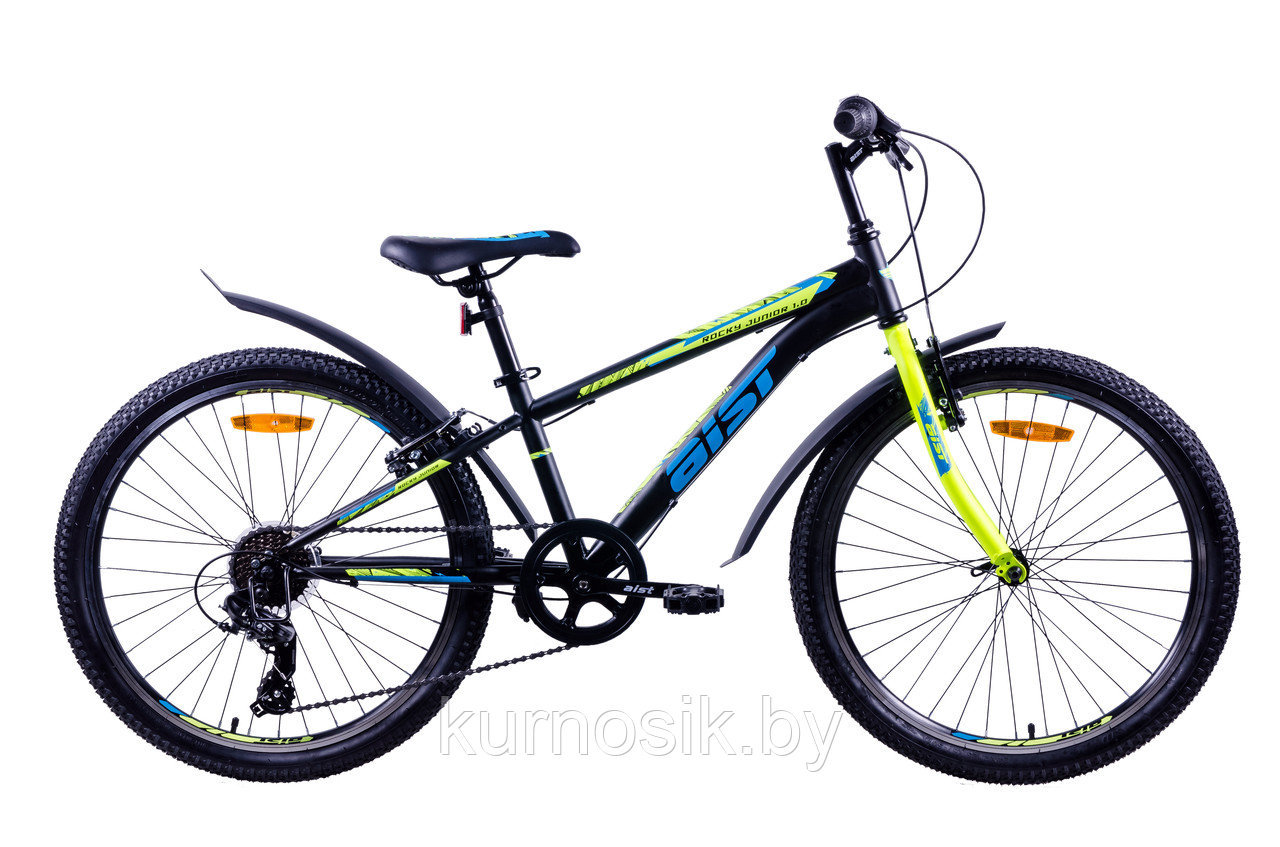 Подростковый велосипед AIST Rocky Junior 1.0 24" черный 2022