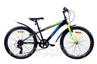 Подростковый велосипед AIST Rocky Junior 1.0 24" черный 2022