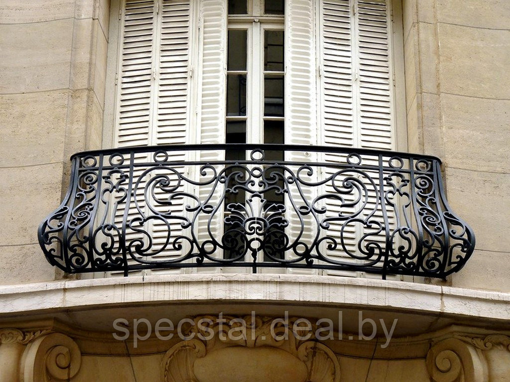 Перила для балкона СК-ОБ-04 - фото 1 - id-p178038937