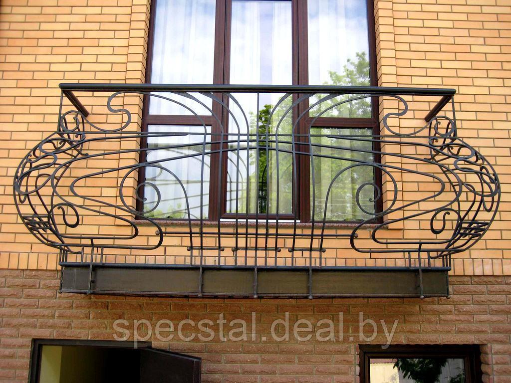 Перила для балкона СК-ОБ-11 - фото 1 - id-p178038944