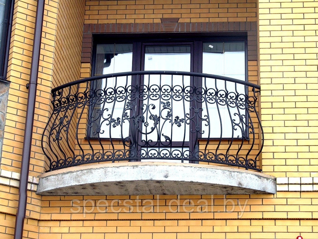 Перила для балкона СК-ОБ-14 - фото 1 - id-p178038947