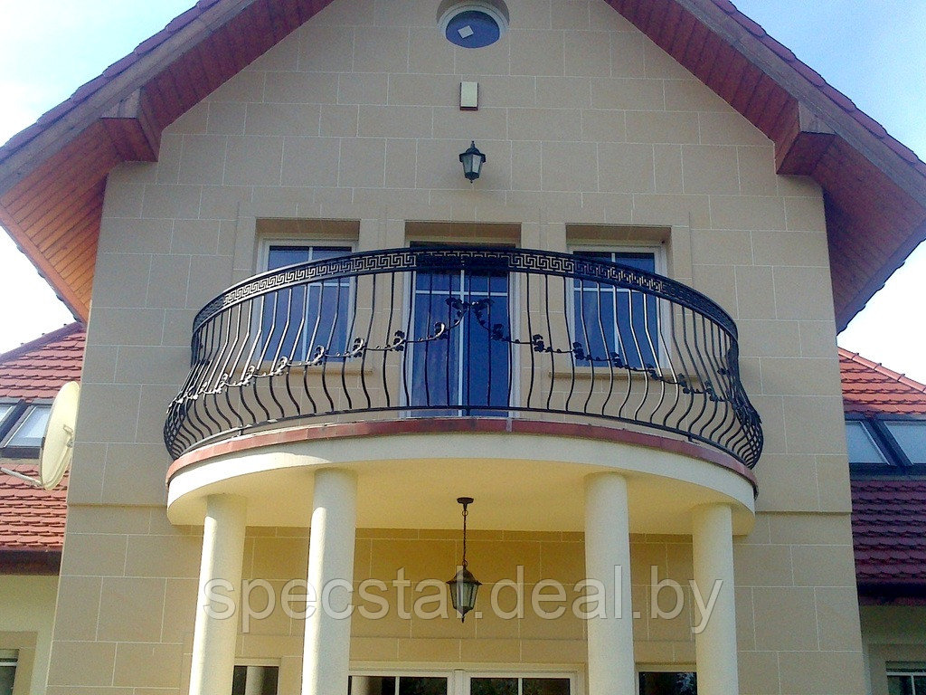 Перила для балкона СК-ОБ-18 - фото 1 - id-p178038951