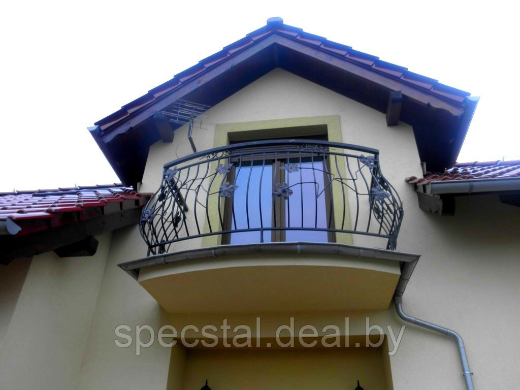 Перила для балкона СК-ОБ-19 - фото 1 - id-p178038952