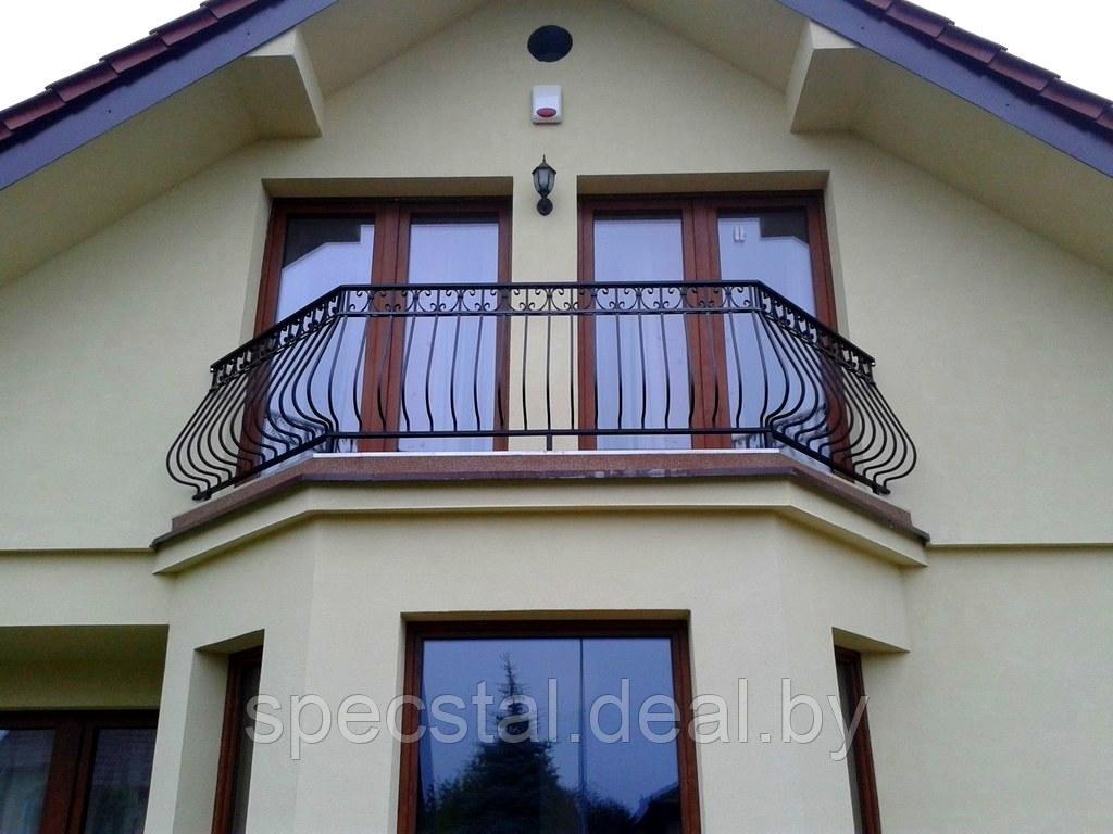 Перила для балкона СК-ОБ-20 - фото 1 - id-p178038953