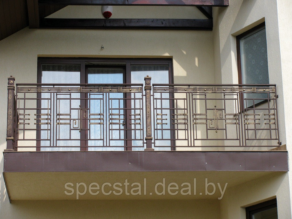 Перила для балкона СК-ОБ-37 - фото 1 - id-p178038970