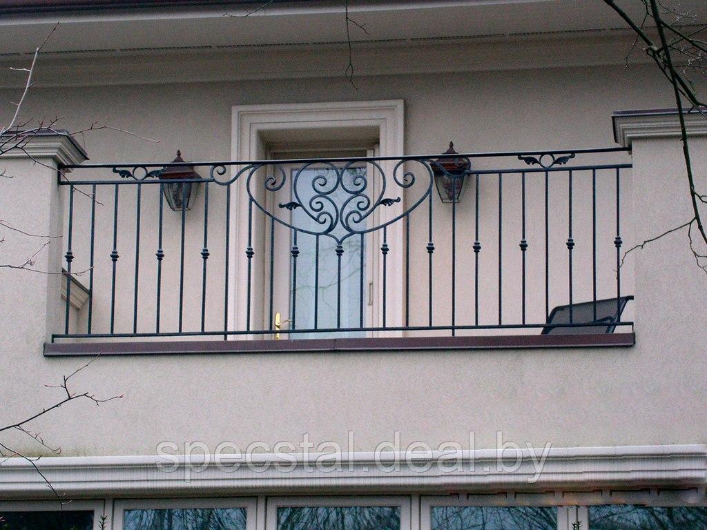Перила для балкона СК-ОБ-42 - фото 1 - id-p178038975