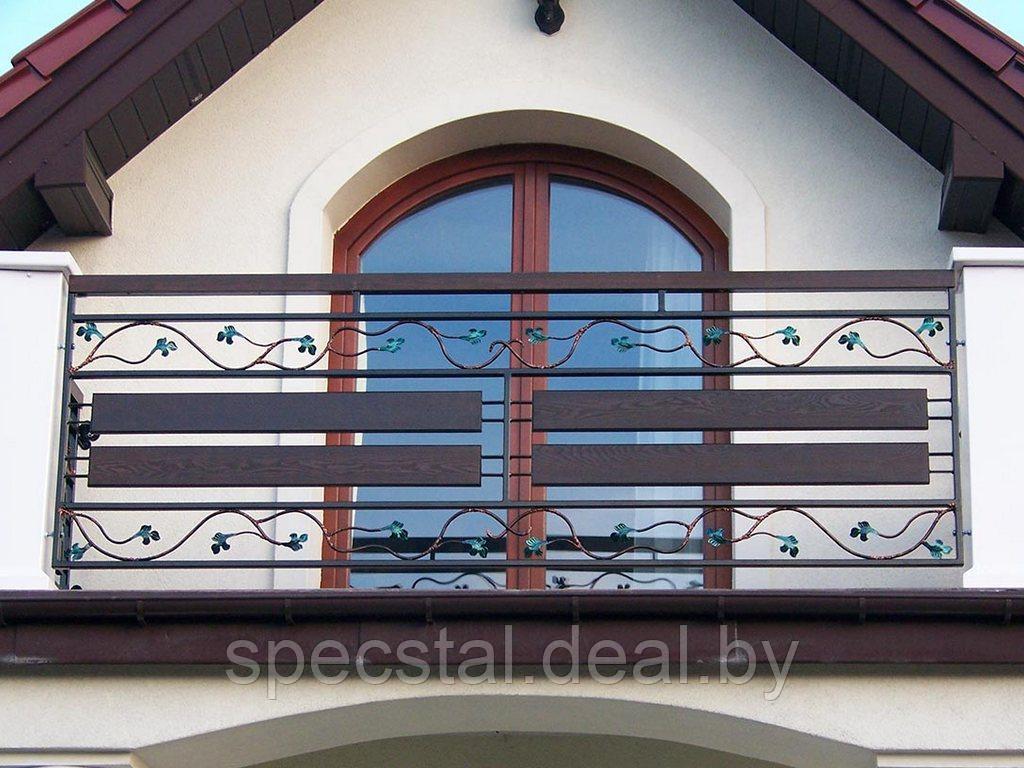 Перила для балкона СК-ОБ-45 - фото 1 - id-p178038978