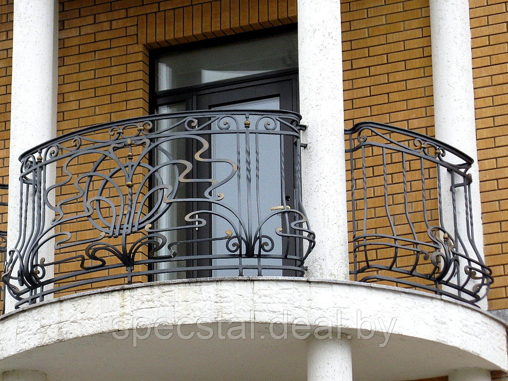 Перила для балкона СК-ОБ-58 - фото 1 - id-p178038991