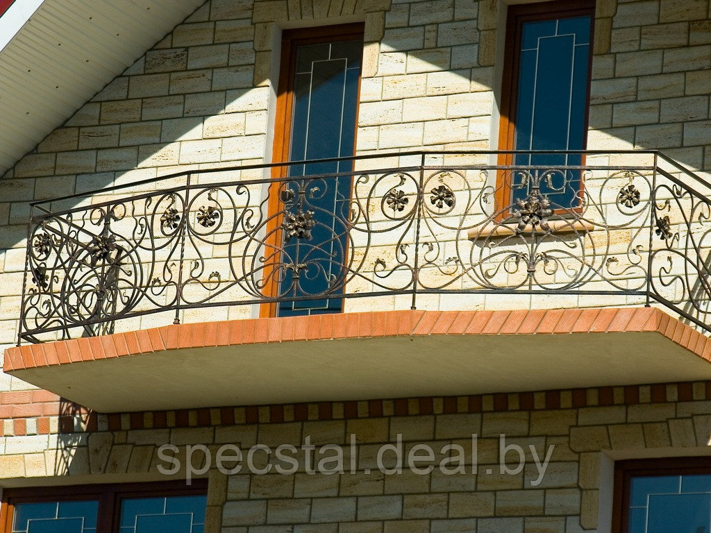 Перила для балкона СК-ОБ-60 - фото 1 - id-p178038993