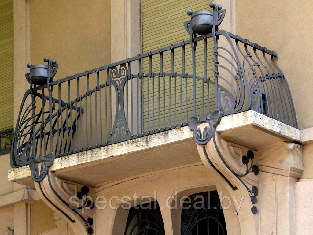 Перила для балкона СК-ОБ-72 - фото 1 - id-p178039005