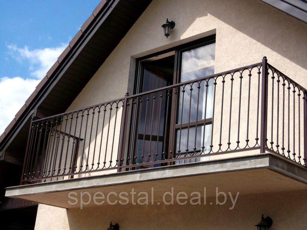 Перила для балкона СК-ОБ-76 - фото 1 - id-p178039009