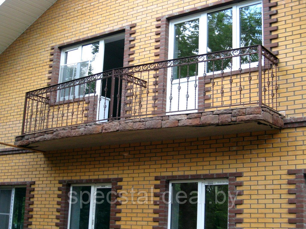Перила для балкона СК-ОБ-97 - фото 1 - id-p178039030