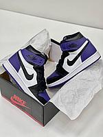 Кроссовки Nike Air Jordan 1 Retro High OG Court Purple 41