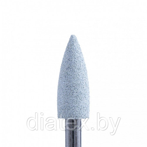 Silver Kiss, Полир силикон-карбидный Конус, 5 мм, средний, 404, серый (Китай) - фото 1 - id-p178040698