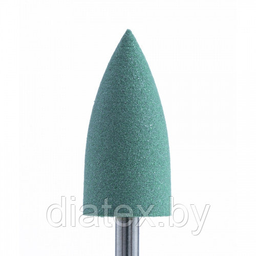 Silver Kiss, Полир силикон-карбидный Конус, 8 мм, тонкий, 408, зеленый (Китай) - фото 1 - id-p178040715