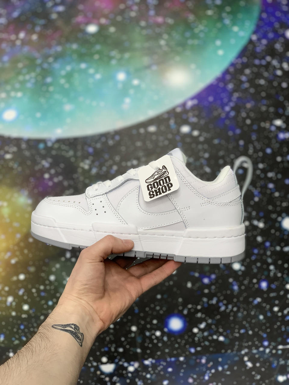 Кроссовки Nike Dunk Low Disrupt All White