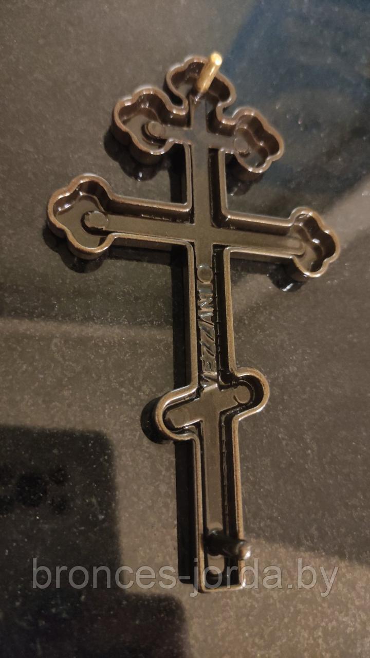 Крест православный бронзовый 12 см в наличии Vezzani Италия - фото 2 - id-p172685380