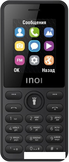 Мобильный телефон Inoi 109 (черный) - фото 1 - id-p178044469
