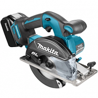 Аккум. циркулярная пила MAKITA DCS 551 RMJ в чем. (18.0 В, 2 акк., 4.0 А/ч, Li-Ion, 150х20 мм, до 58 мм)