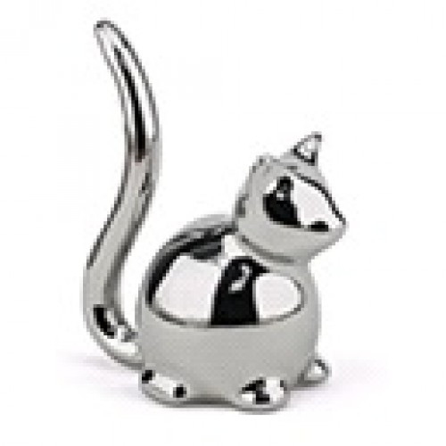 Статуэтка фигурка кошка, серебро 7 см.х6 см., арт.нпа-1 - фото 1 - id-p178048932
