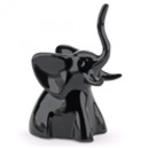 Статуэтка Фигурка Слон, черная 11 см.х6 см., Арт.НПА-6 - фото 1 - id-p178048934