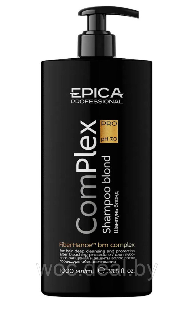 Epica Professional Шампунь для глубокого очищения и защиты после процедуры обесцвечивания ComPlex Pr - фото 1 - id-p178049541