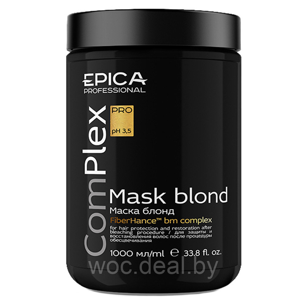 Epica Professional Маска для защиты и восстановления волос после процедуры обесцвечивания ComPlex Pr - фото 1 - id-p178049542