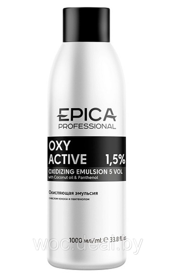 Epica Professional Кремообразная окисляющая эмульсия Oxy Active, 1000 мл, 1.5% - фото 1 - id-p167857956