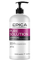 Epica Professional Шампунь для глубокого очищения с натуральным бетаином Pure Solution, 1000 мл