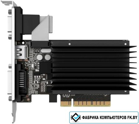 Видеокарта Palit GeForce GT 710 2GB DDR3 [NEAT7100HD46-2080H] - фото 1 - id-p178068393