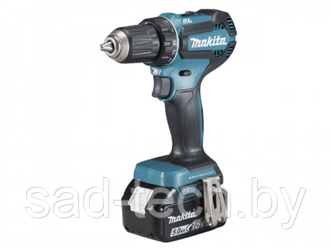 Аккум. дрель-шуруповерт MAKITA DDF 485 RF3J MAKPAC (18.0 В, 3 акк., 3.0 А/ч Li-Ion, 2 скор., 50 Нм, шурупы до - фото 1 - id-p178071003