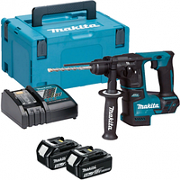 Аккум. перфоратор MAKITA HR 166 DWAJ MAKPAC (12.0 В, 2 акк., 2.0 А/ч Li-Ion, 1.1 Дж, вес 2.2 кг,)