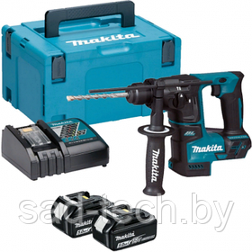 Аккум. перфоратор MAKITA HR 166 DWAJ MAKPAC (12.0 В, 2 акк., 2.0 А/ч Li-Ion, 1.1 Дж, вес 2.2 кг,)