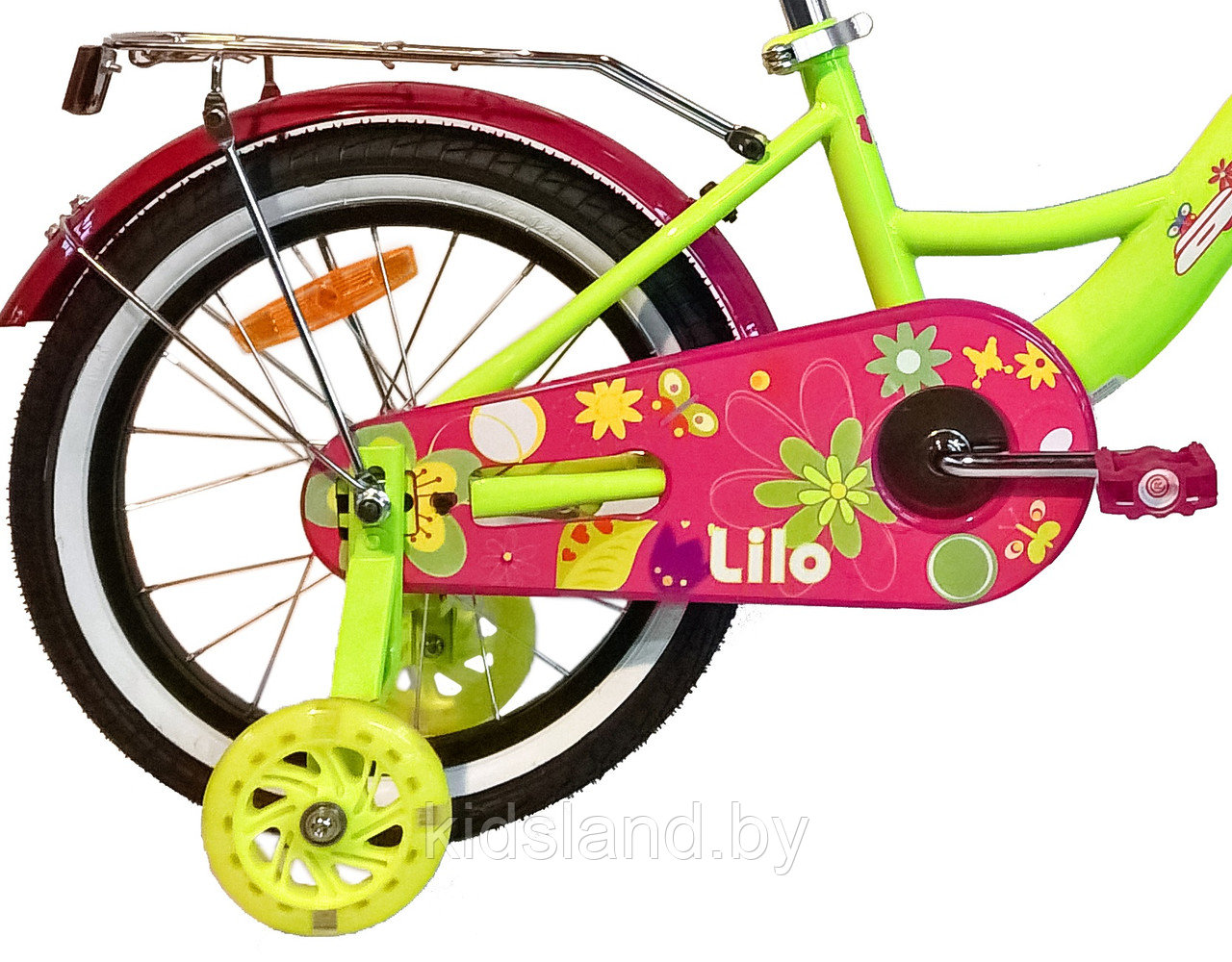 Детский велосипед Aist Lilo 18" (желтый) - фото 8 - id-p93698207