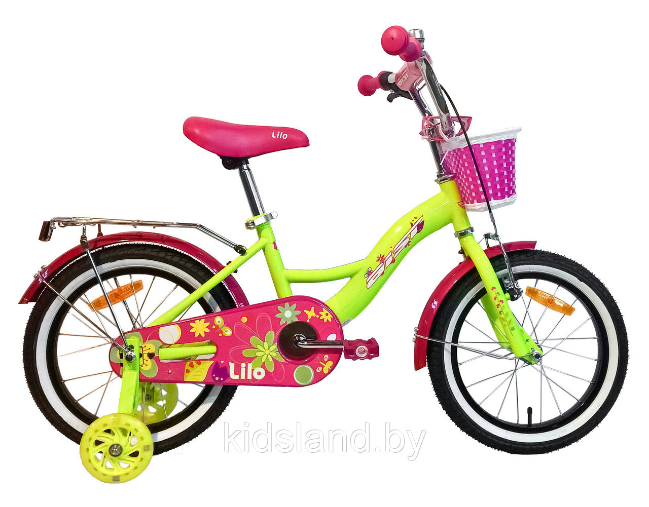Детский велосипед Aist Lilo 2022 18" (розовый) - фото 3 - id-p118950000