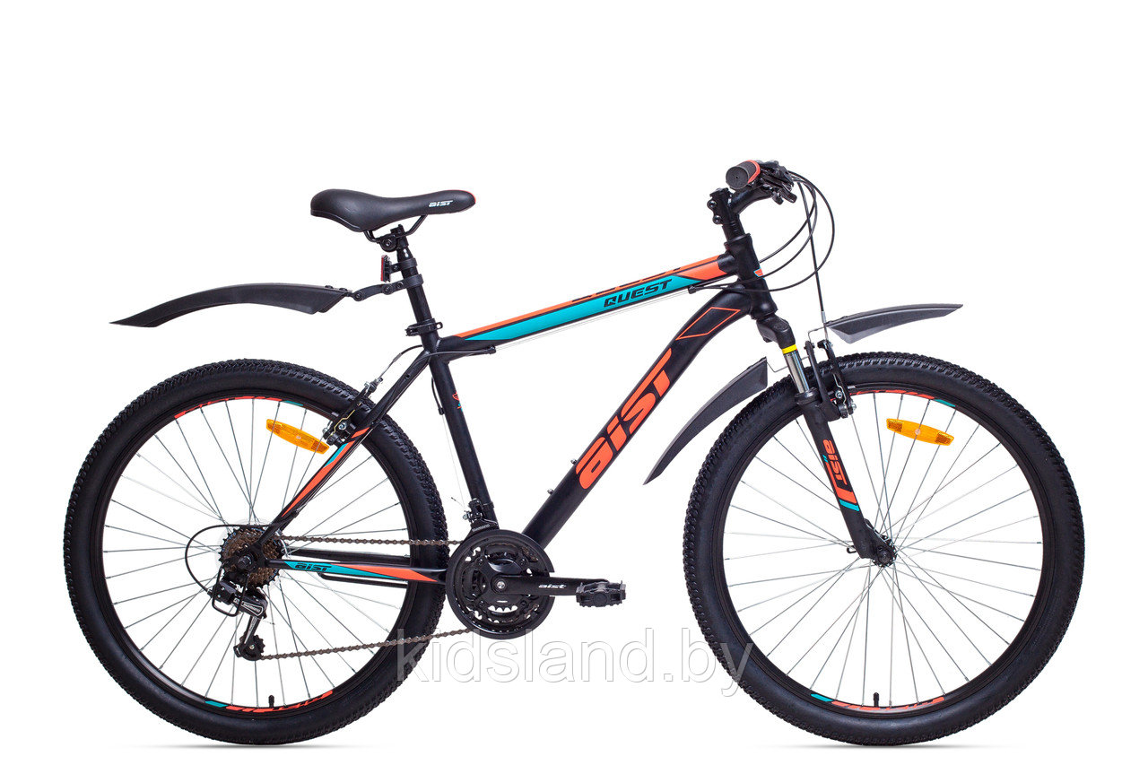 Велосипед AIST Quest 26" (красно-синий) - фото 1 - id-p178075051