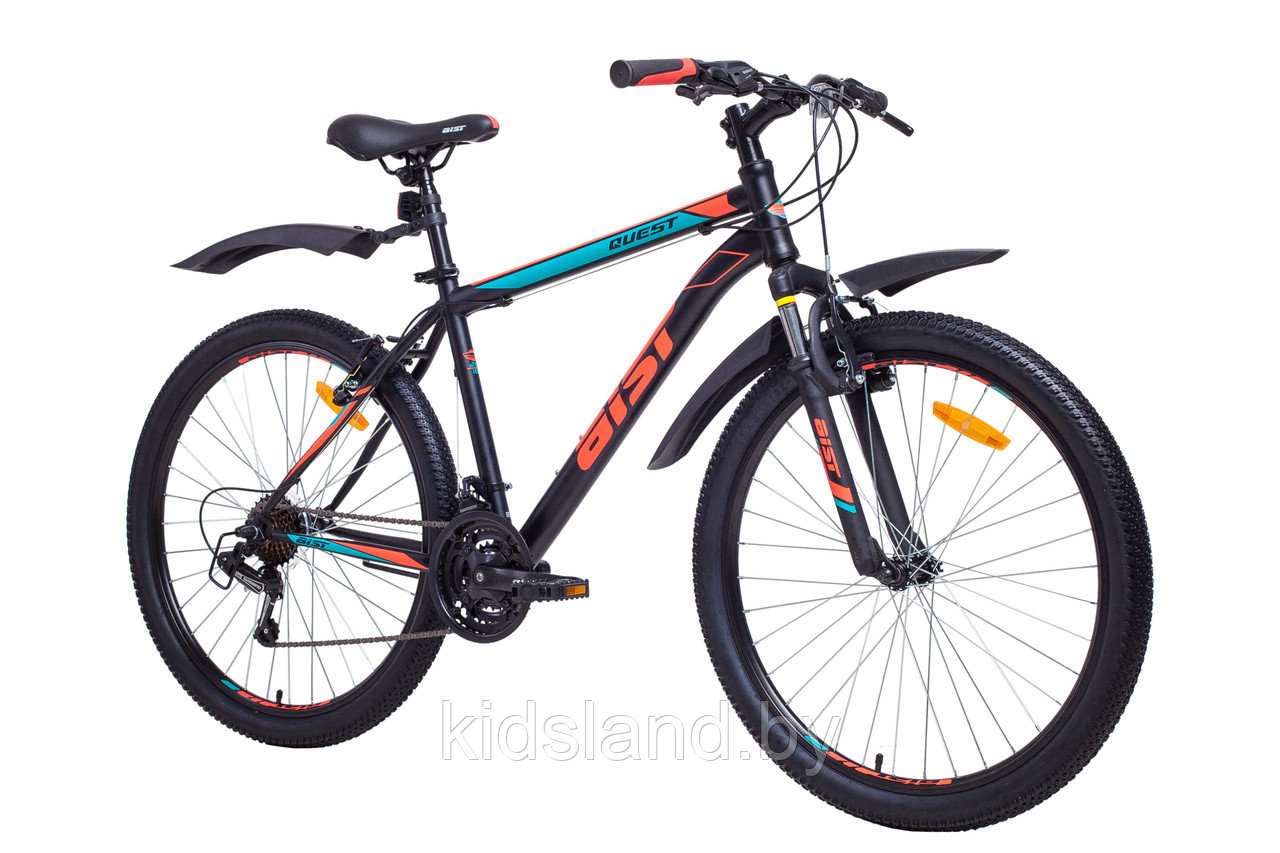Велосипед AIST Quest 26" (красно-синий) - фото 2 - id-p178075051