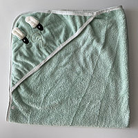 Детское полотенце уголок Зеленый слоник