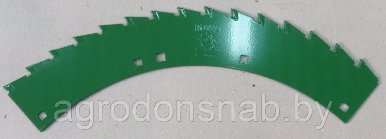 Нож зубчатый левый наплавленный LCA78231 (LCA95958, 30-0540-73-01-2-y) Германия