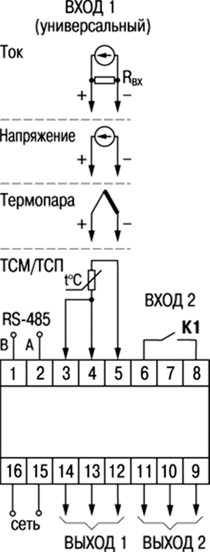 ТРМ101-ТР Измеритель-регулятор микропроцессорный ОВЕН - фото 2 - id-p173952377