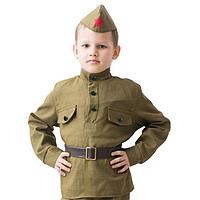 Костюм военного "Солдат" для мальчика 5-7 лет, рост 122-134 см