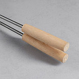 Форма для выпечки печенья "12 орешков", с деревянной ручкой, фото 4
