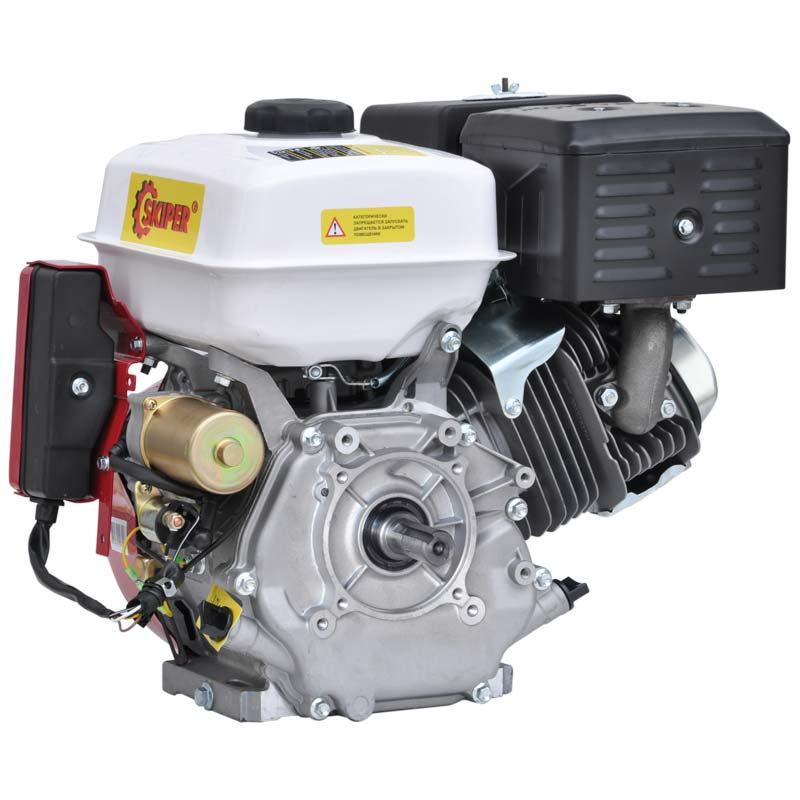 Двигатель бензиновый SKIPER N188F/E(K) (ЭЛЕКТРОСТАРТЕР) (13 Л.С., ВАЛ ДИАМ. 25ММ Х60ММ, ШПОНКА 7ММ) - фото 4 - id-p178077767