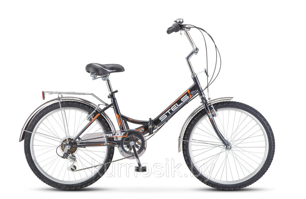 Велосипед STELS Pilot-750 24" Z010 черный 2022 - фото 1 - id-p178078233