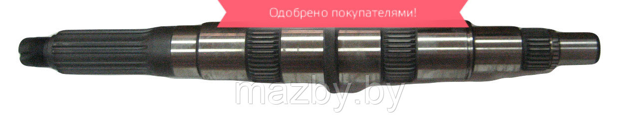 Вал вторичный 14шл. 4HG1-T Evro2 Богдан isuzu - фото 1 - id-p1355512