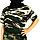 Детский камуфляжный костюм "Меткий снайпер", штаны, футболка, маска, рост 104 см, фото 4