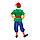 Карнавальный костюм "Гном зелёный", колпак, жакет, бриджи, борода, пояс, р. 32, рост 122-128 см, фото 2