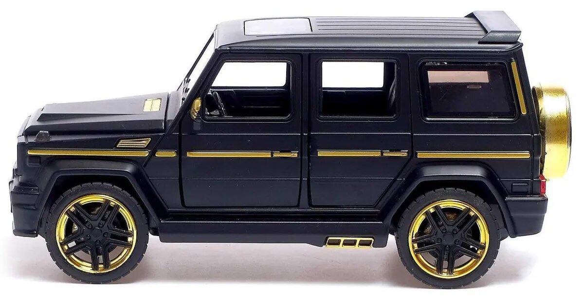 Машинка1:24 Mercedes-Benz G-class Гелендваген металлическая инерционная - фото 4 - id-p178099617